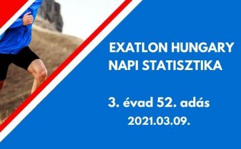 exatlon hungary napi statisztika 3. évad 52. adás, 2021.03.09