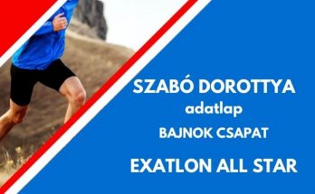 Szabó Dorottya adatlap Exatlon All Star