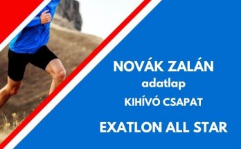 Novák Zalán adatlap Exatlon All Star