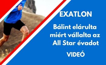 Herczeg-Kis Bálint elárulta miért vállalta az Exatlon All Star évadot