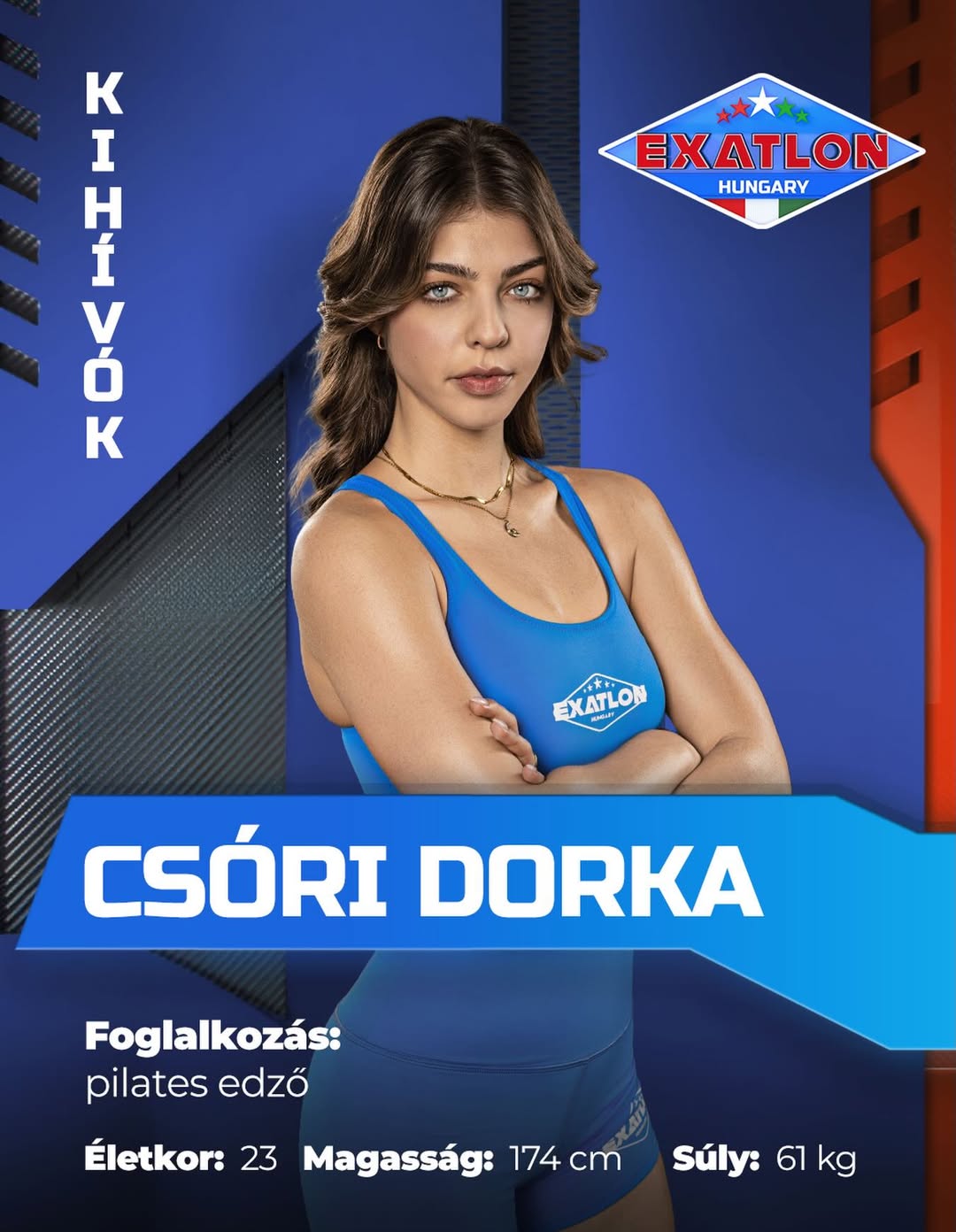 Csóri Dorka Exatlon adatlap