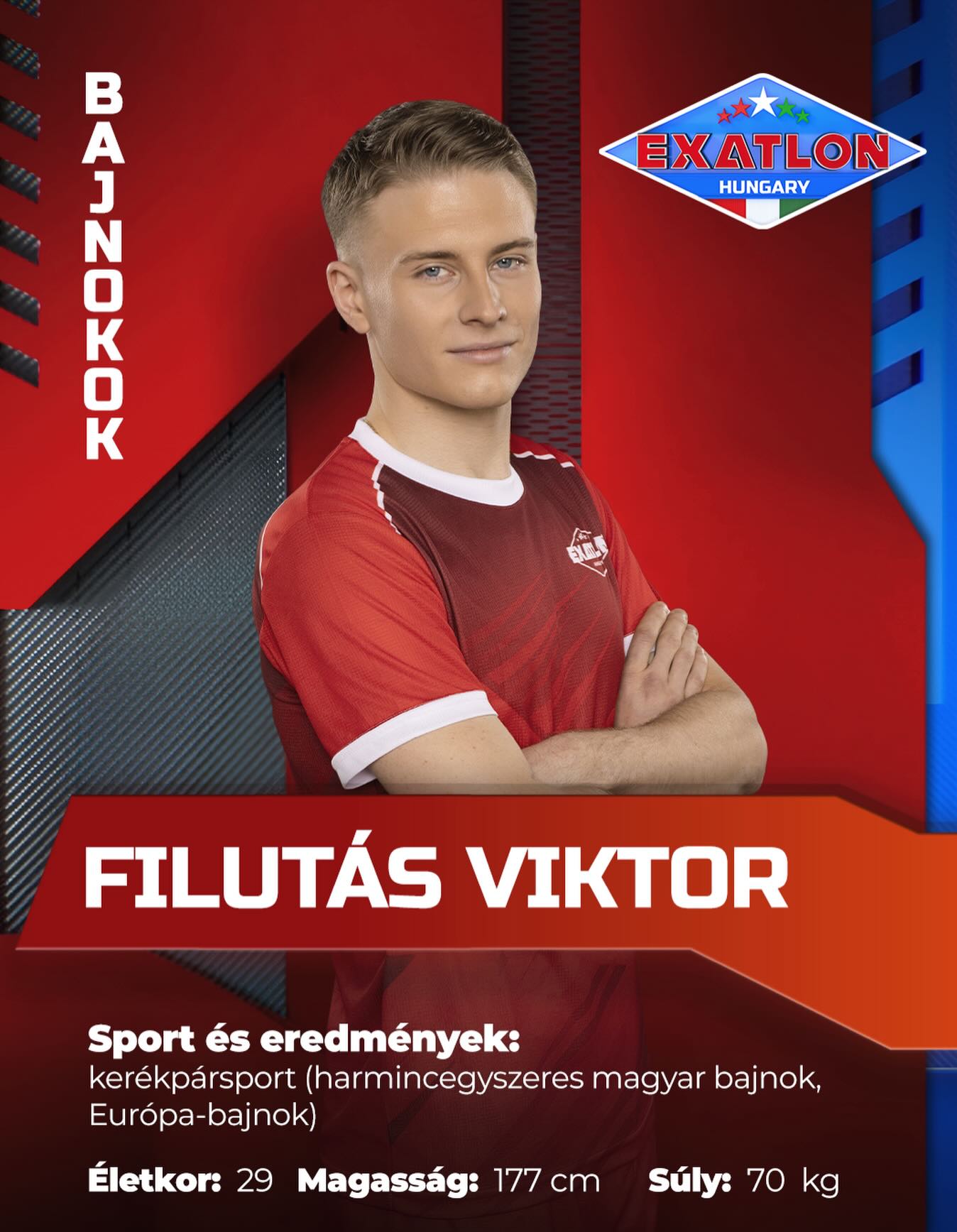 Filutás Viktor Exatlon adatlap