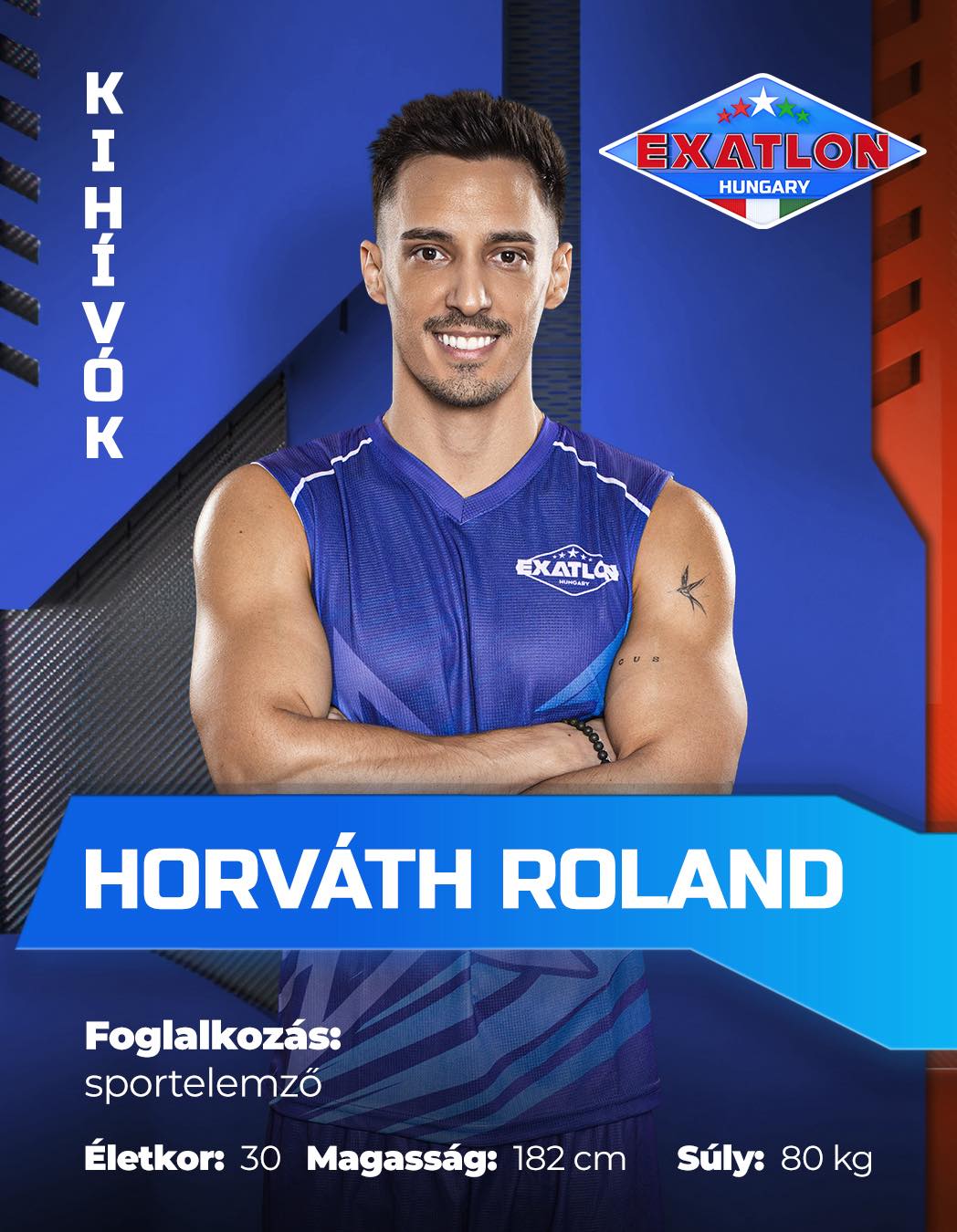 Horváth Roland Exatlon adatlap