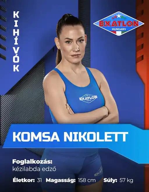 Komsa Nikolett Exatlon adatlap