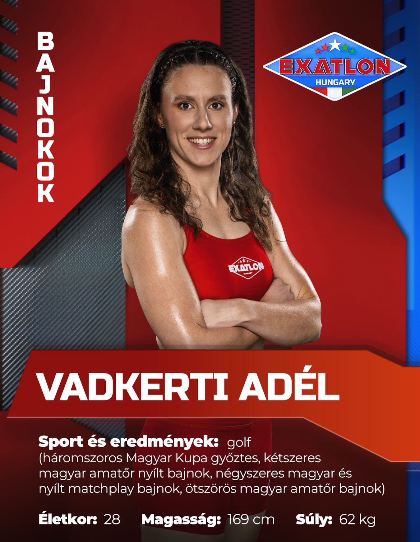 Vadkerti Adél Exatlon adatlap