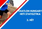 exatlon 5. évad 3. hét statisztika